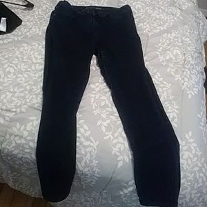 Low rise rockstar jeans